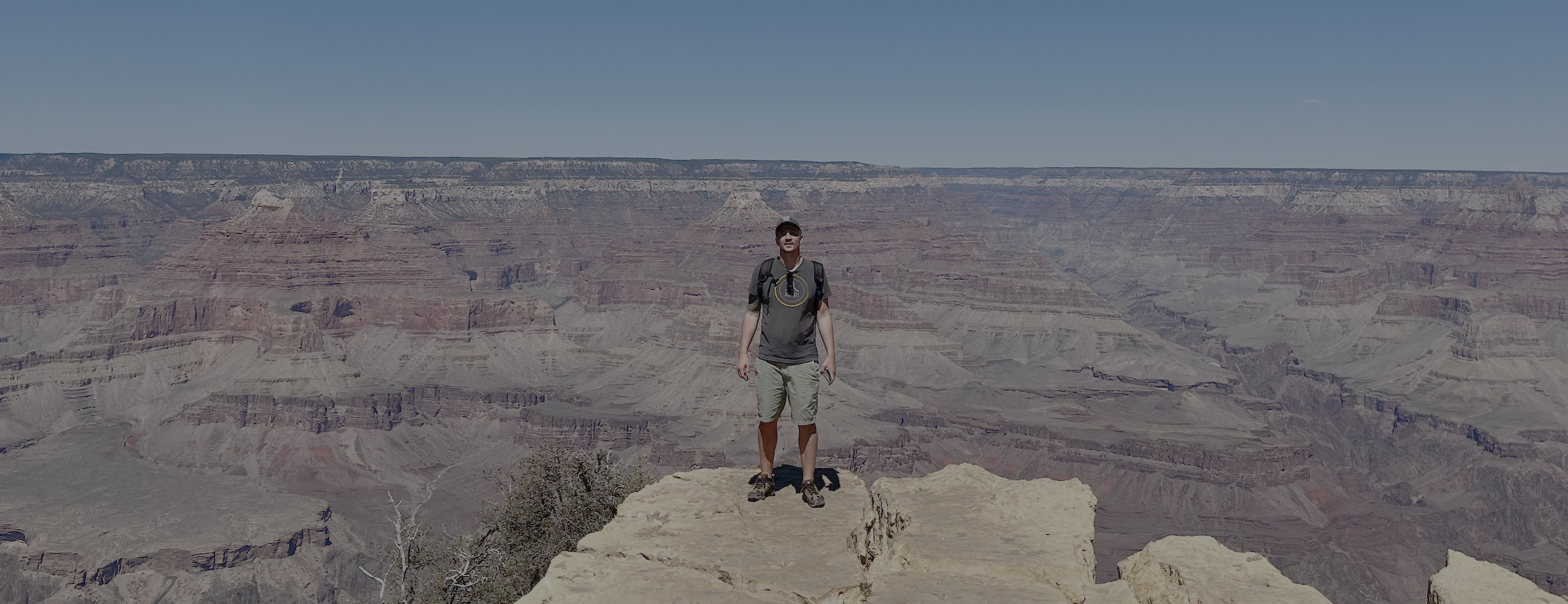 Alejandro Pena Lorenzo at the Grand Canyon